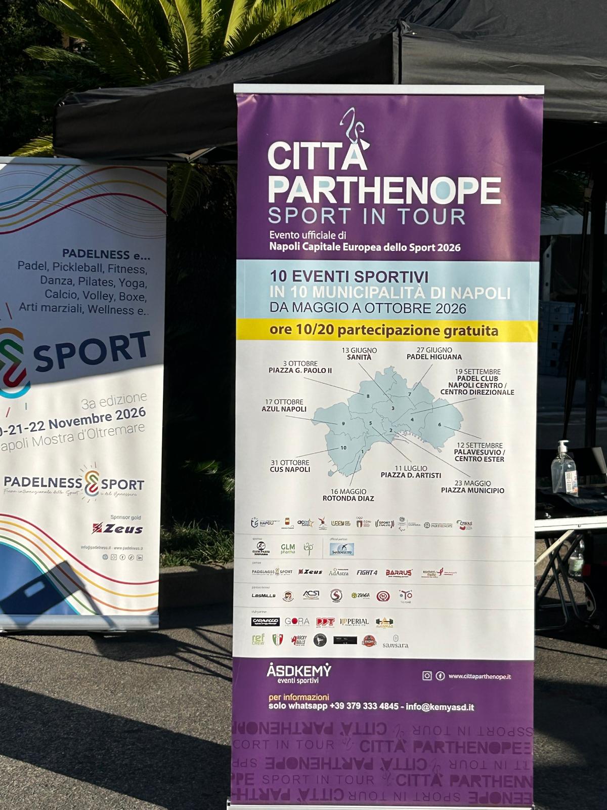 Città Partenope Sport in Tour Piazza degli Artisti