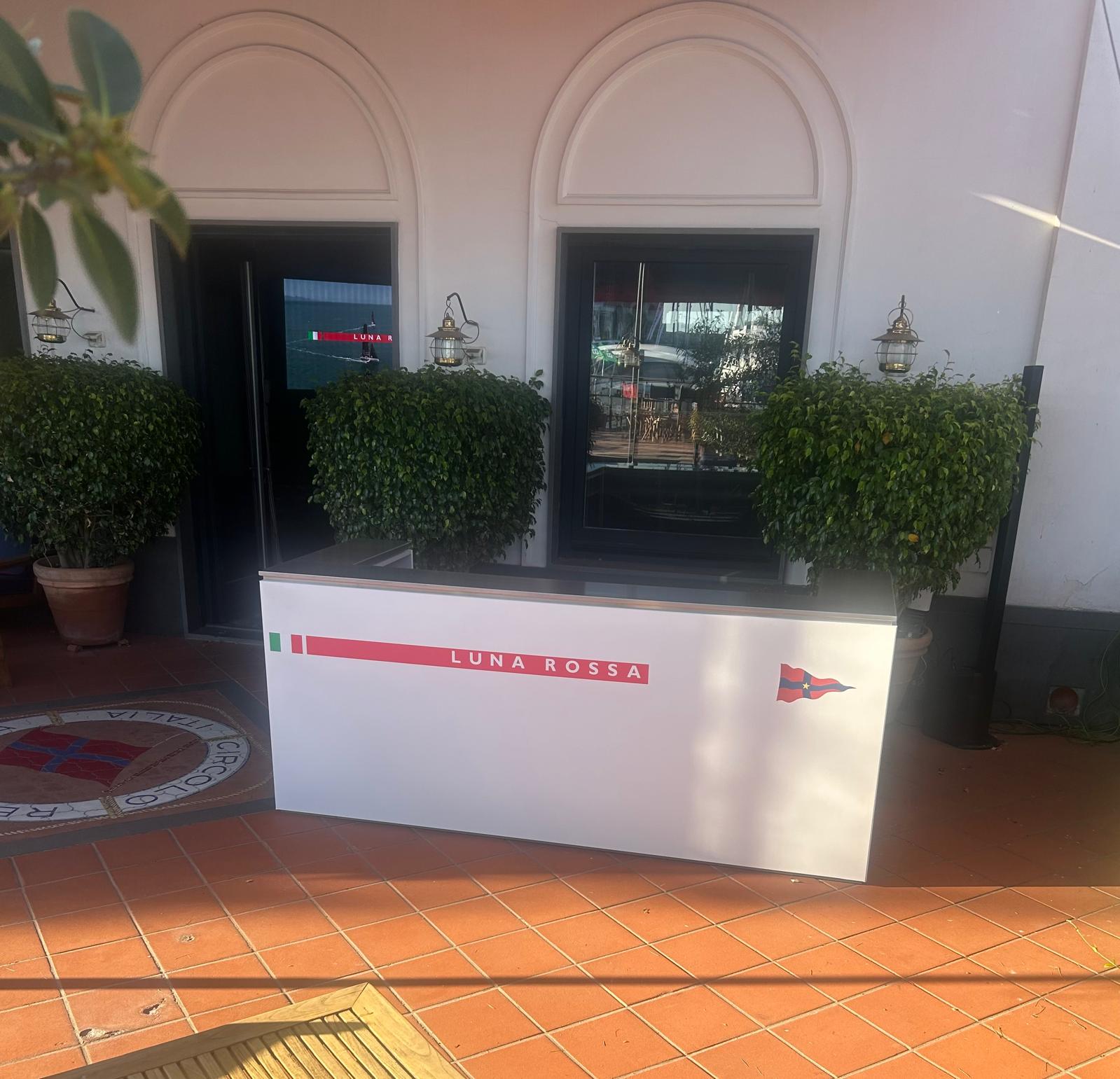 Allestimento Luna Rossa – America’s Cup